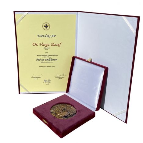 MÓCSY MEMORIAL MEDAL DR. FOR JÓZSEF VARGA